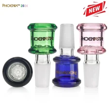 Phoenix Star 14mm Glass Bong Bowl With 7-hole  unique Filter Screen 🔥💨🎆💥🚀🌞