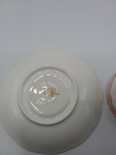 Vtg Royal Albert Tea Cup & Saucer Pink Multi-Colored Floral Bone China 1940's - Picture 9 of 9