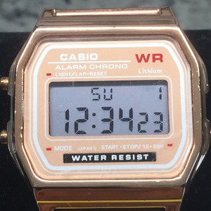 casio alarm chrono a159w