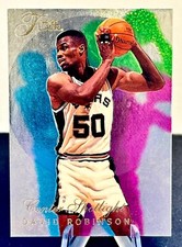 DAVID ROBINSON (HOF) 1994 FLAIR BASKETBALL NM/MT INSERT CENTER SPOTLIGHT #5 LOOK