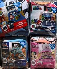 Franco 2 Piece Comforter Set TWIN/FULL-Reversible Comforter + Sham- CHOOSE ITEM!