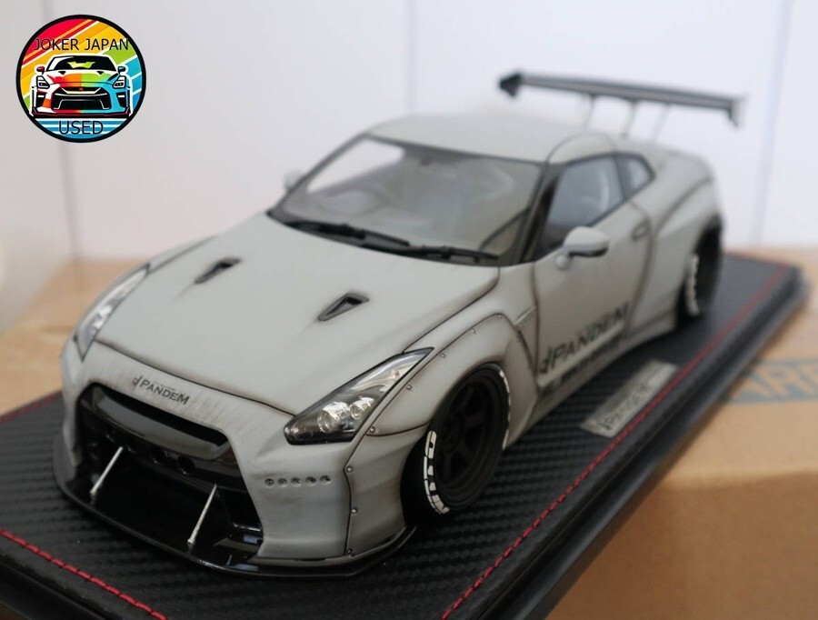 Ignition Model IG1571 1/18 PANDEM R35 GT-R Matt Gray 2 JDM Ignition Model IG1571 1/18 PANDEM R35 GT-R Matt Gray 2 JDM