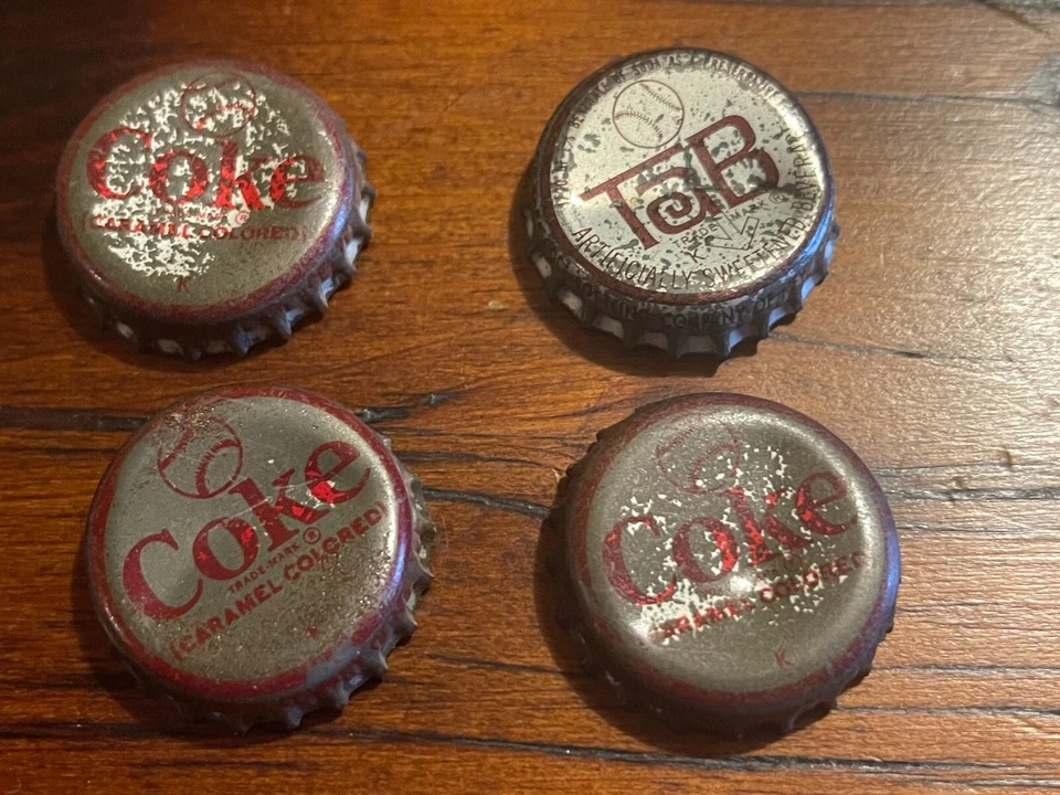 1967 Coke & Tab крышки "N.Y. METS" -лот из 4 - Ken Boyer, Cleon Jones, Tommy Davis - Изображение 2 из 2