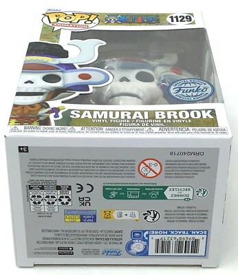 Funko POP! One Piece Samurai Brook #1129 Special Edition with POP