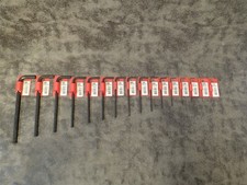 16-pc Bondhus Metric Hex Long Short L-Wrench Set w/ ProGuard Finish BN108