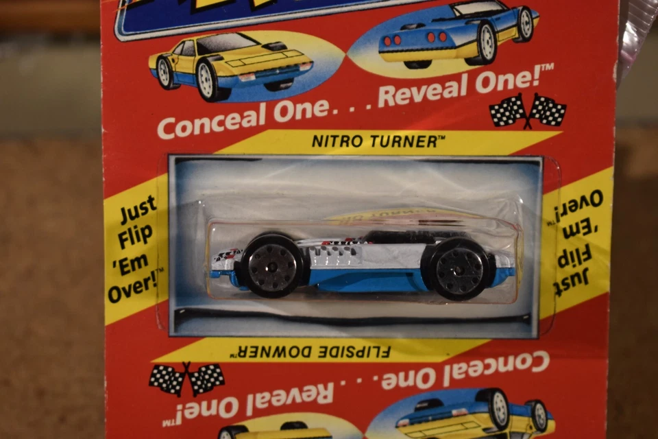 1989 Lionel REVOLVERS Diecast Nitro Turner Flipside Downer MOC/NEW - Image 3 of 4