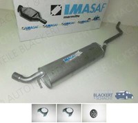 Imasaf Auspuff Msd Mitteltopf FüR Fiat Multipla 1.6 16V Bipower 76Kw 10/01-