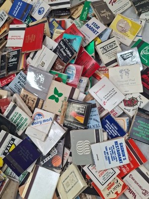 Lot Of 50 Assorted New/ Used Matchbooks /Matchboxes -Random Selection Vintage