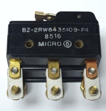 HONEYWELL BZ 2RW8435109 P4 8516 MICRO Switch Dual Assembly