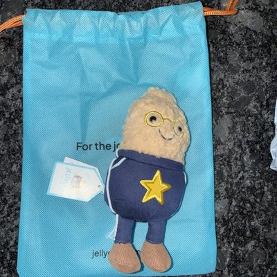 Jellycat Amuseables Peanut Star Student Outfit 100% Authentic NWT