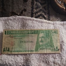 Guatemala banknote 1 Quetzal 1992 Circulated
