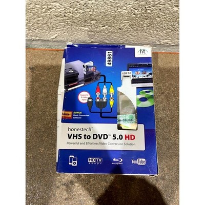 Honestech VHS zu DVD 5.0 HD Video Konvertierung Lösung Software CD mit Kurzanleitung