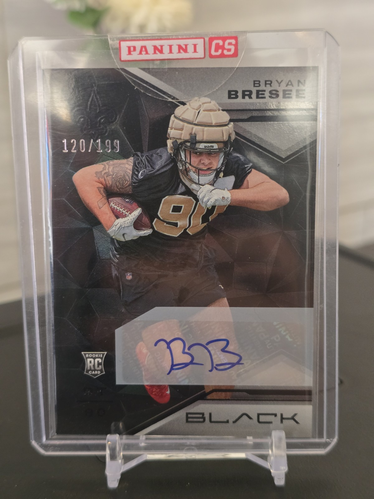 Bryan Bresee Panini Black #109 Autograph-Royal