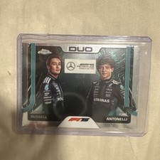 Topps Chrome Formula 1 F1 Duos #167 Antonelli Russell Mercedes-AMG Auto Racing