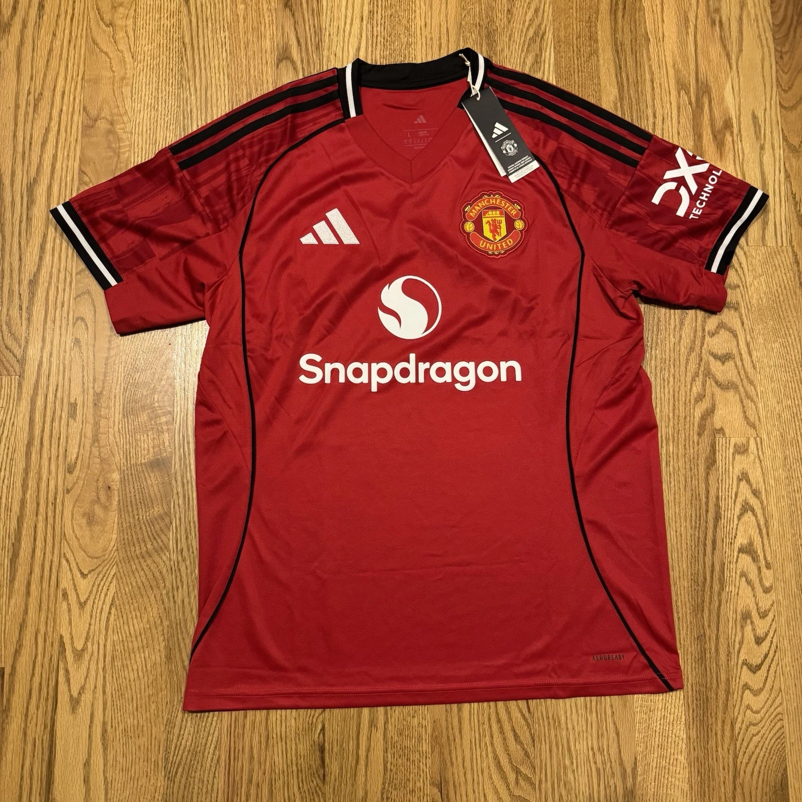 Adidas Manchester United 25/26 Home Authentic Jersey