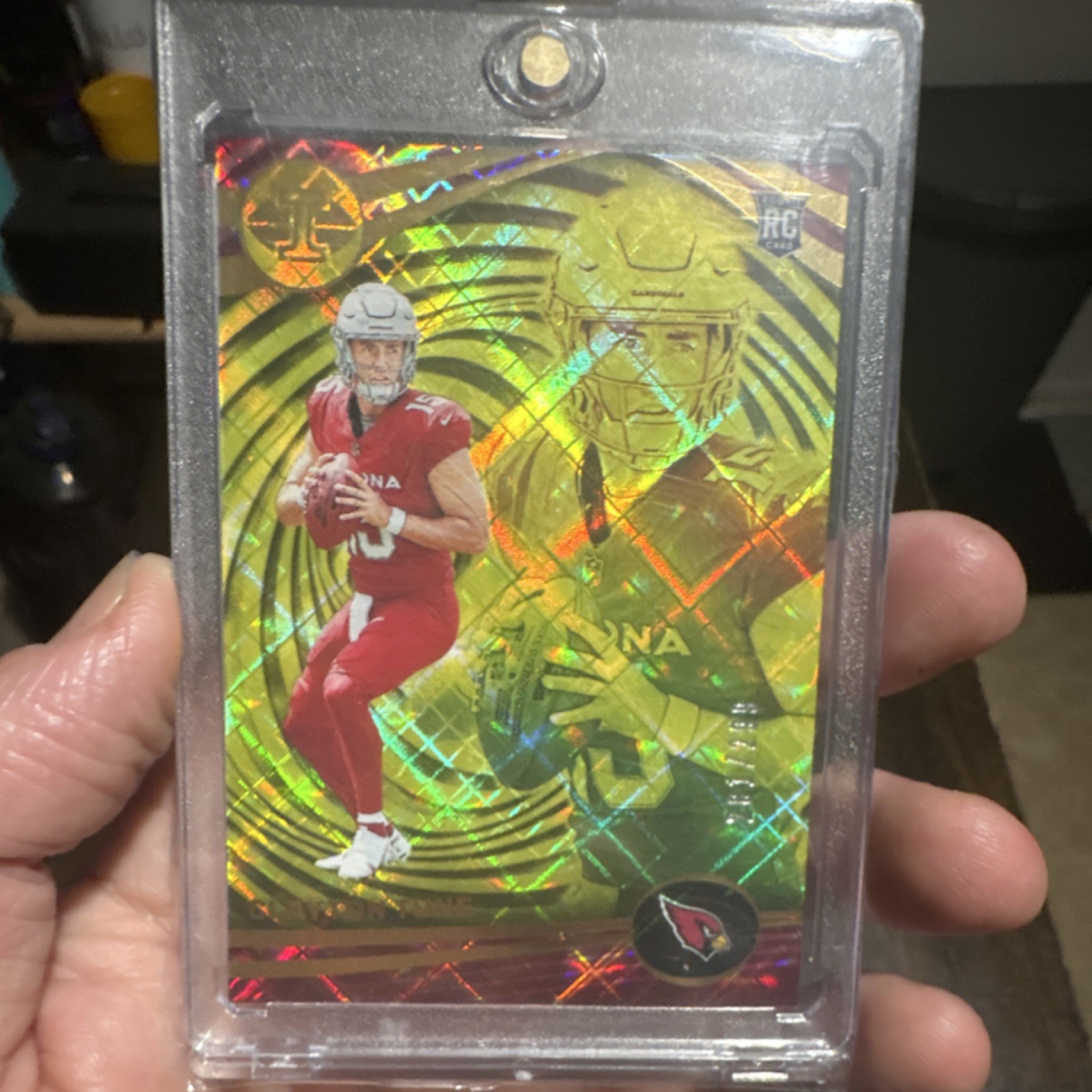 Clayton Tune Panini Illusions #3 Trophy Collection Yellow Diamond