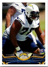 2013 Topps #107 D.J. Fluker Rookie RC