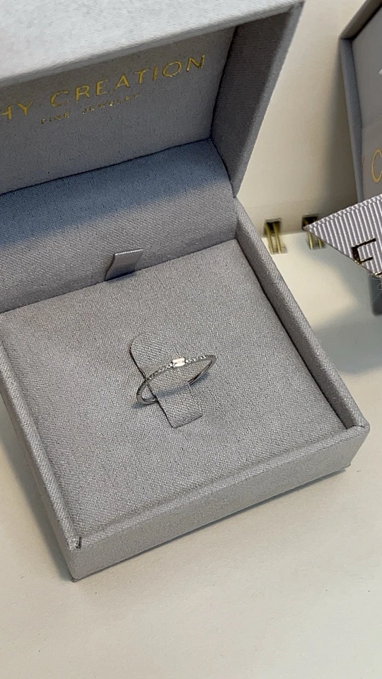 Anillo diamantes oro macizo 14k Foto 3 de 4