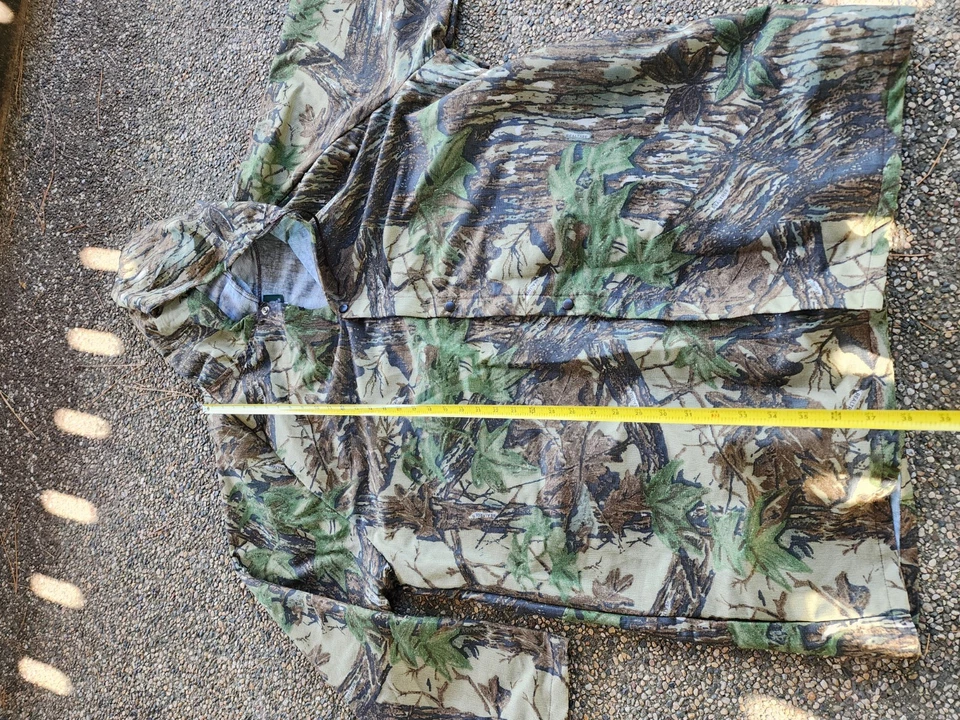 Cabela's Mens Camo Hunting Set Size XL Thin Lightweight Packable. - Image 3 of 4