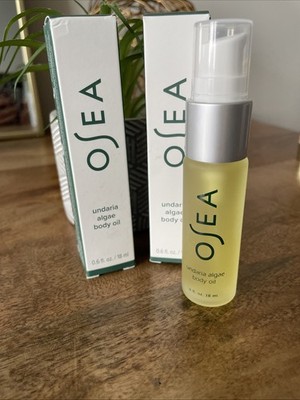 2 x Osea Undaria Algae Body Oil 18 ml/.6 oz ea Travel Size New in Box