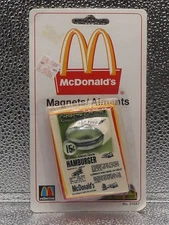 McDonald's Vintage Magnet America's Favorite Hamburger Arches New Factory Sealed