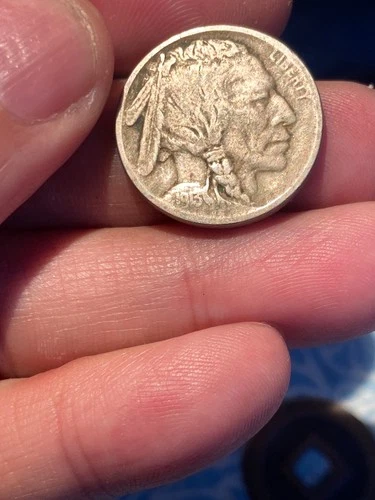 1913 P D lot Buffalo Nickel coin