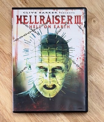 Hellraiser 3 III - Hell on Earth (DVD, 1992) Clive Barker Cult Horror Pinhead