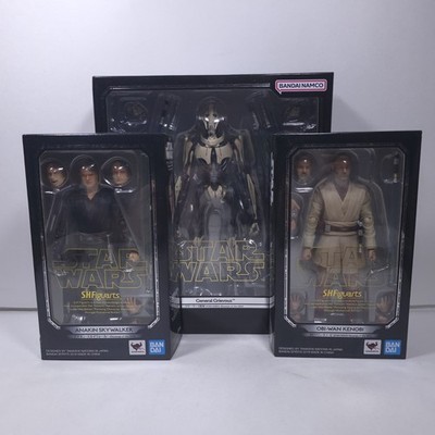 SHF Anakin, Obi-Wan & General Grievous