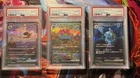 Charizard Blastoise Venusaur ex SAR Pokemon 151 Japanese SV2a PSA 10 Sequential