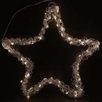 Leuchtender Adventsstern Metall Led Deko FüR Fenster Weihnachten