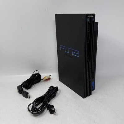 Tested Grade B Sony PlayStation 2 PS2 Fat SCPH-39001 Console + Power AV Cables