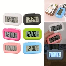 Digital Alarm Clock Alarm Clock Color Options Desktop Decor For Home/Office