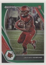 2021 Panini Prizm Draft Picks Green Prizm Javian Hawkins #119 2l4