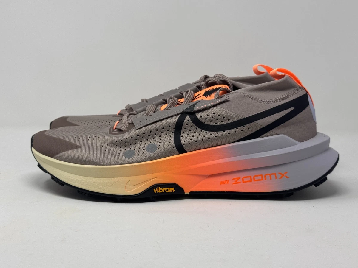 Nike Zegama Trail 2 – Size 11.5 Men Running Shoes Malt Alabaster FD5190-200 NEW Nike ZoomX Zegama Trail 2 Malt Alabaster Black Men Trail  main image 3