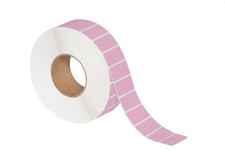 4 x 6 1/2" Pink Thermal Transfer Labels 900/Roll 3" Core 4 Rolls