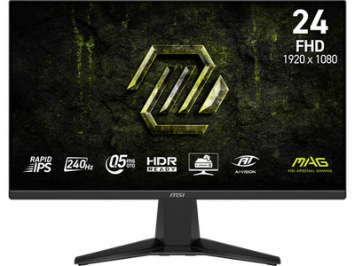 MSI MAG 245F X24 23.8'' 240 Hz Rapid IPS Gaming Monitor FreeSync (AMD Adaptive Sy