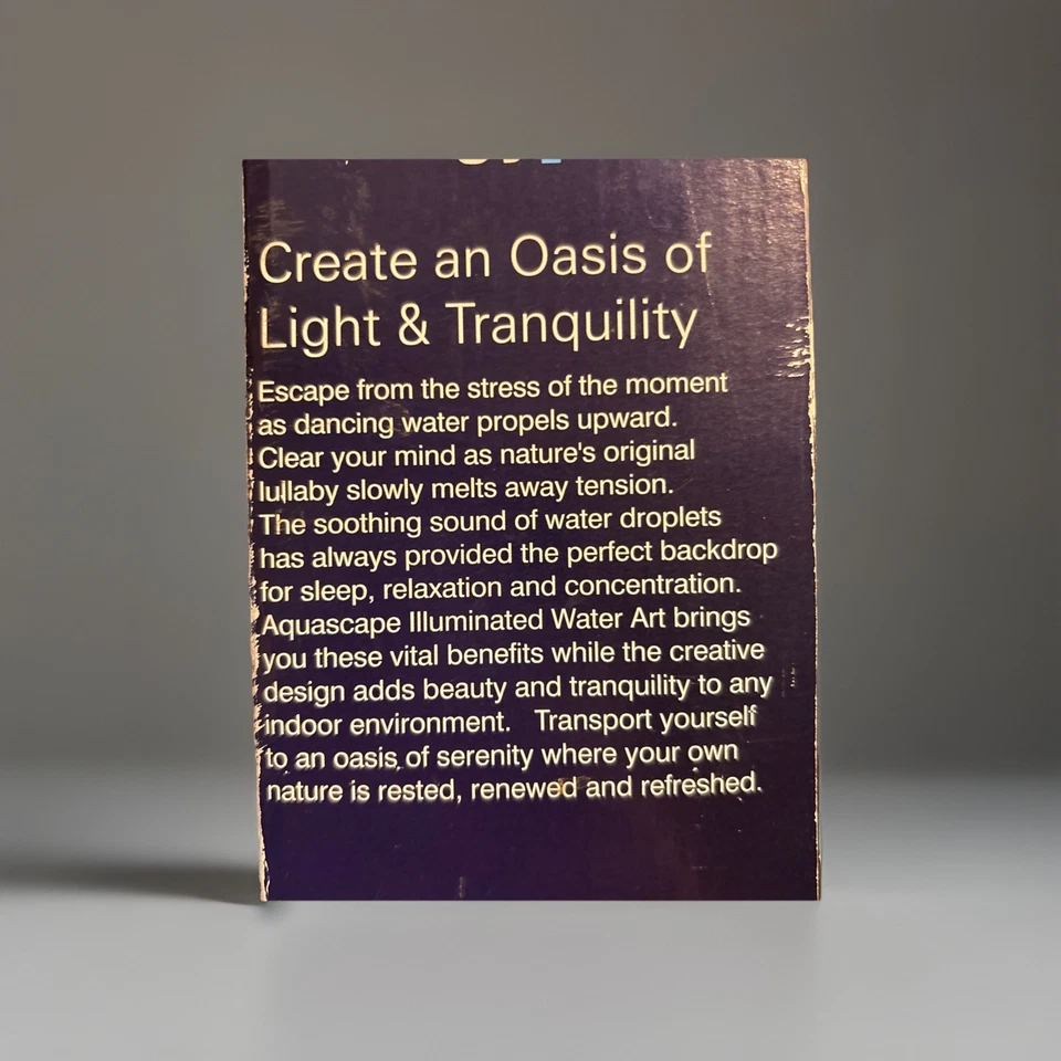 Homedics Dancing Showers Illuminated Water Art - Image 3 of 4