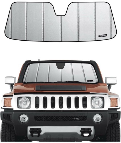 Parasol parabrisas de coche Pgenius se adapta a Hummer H3 2006-2009, protector de ventana de coche