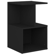 1/2x Bedside Cabinet Chipboard Home Telephone Stand Set Multi Colours vidaXL