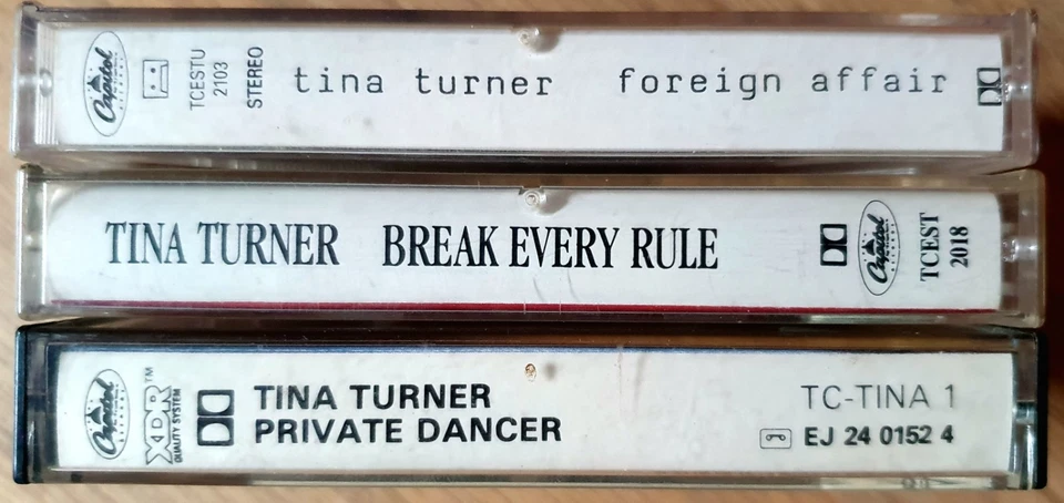 3 x TINA TURNER Albums: FOREIGN AFFAIR, PRIVATE DANCER & BREAK EVERY RULE - Image 3 of 4