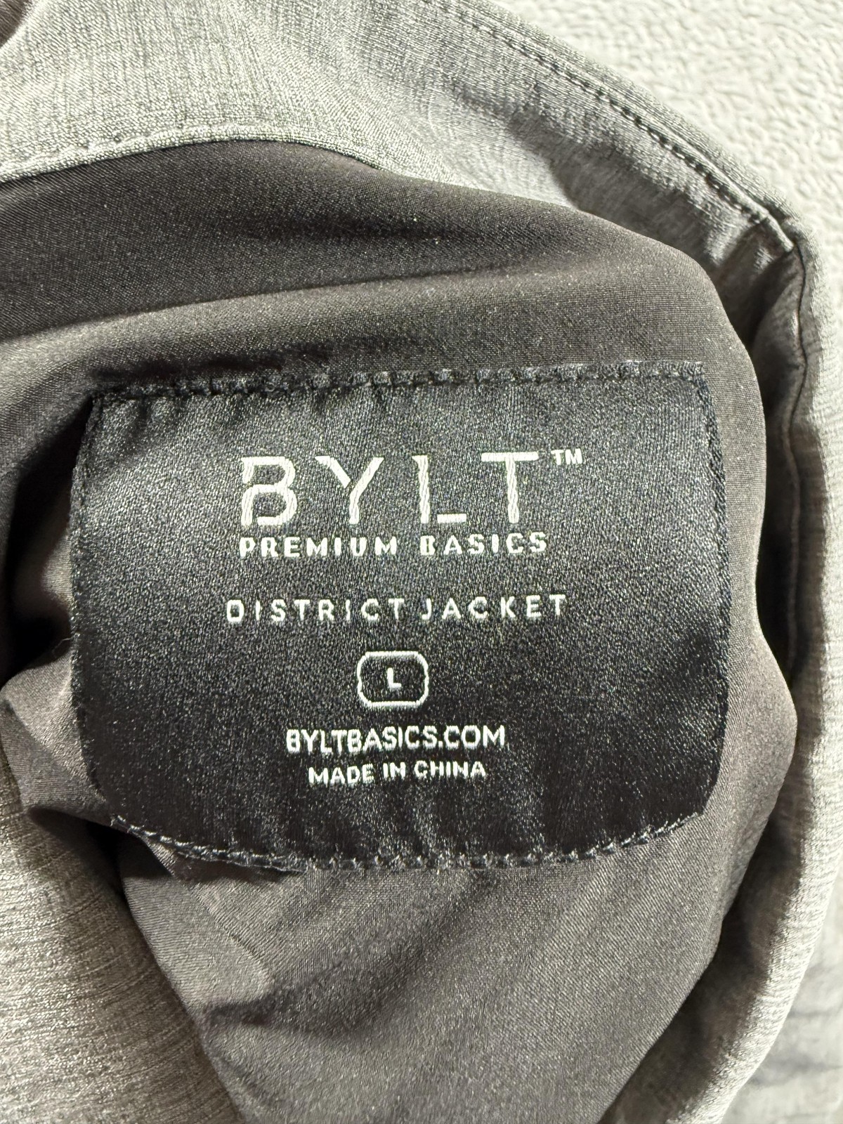 BYLT District Jacket Mens Large Softshell Snap Co… - image 11