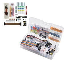 830Pcs DIY Electronic Starter Kit for Arduino UNO R3 with Breadboard Component