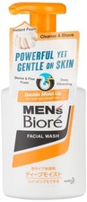 Men's Biore Foaming Face Wash, Deep Moist, 150ml