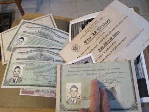 VTG 1930's-1940's U.S. NAVY Scrapbook~DIARY Lot~PHOTOS~Ephemera~*GREAT CONTENT** - Imagen 15 de 24
