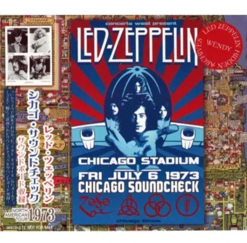 LED ZEPPELIN / CHICAGO SOUNDCHECK 1973 (1CD) W/ Obi Japan NEW | eBay