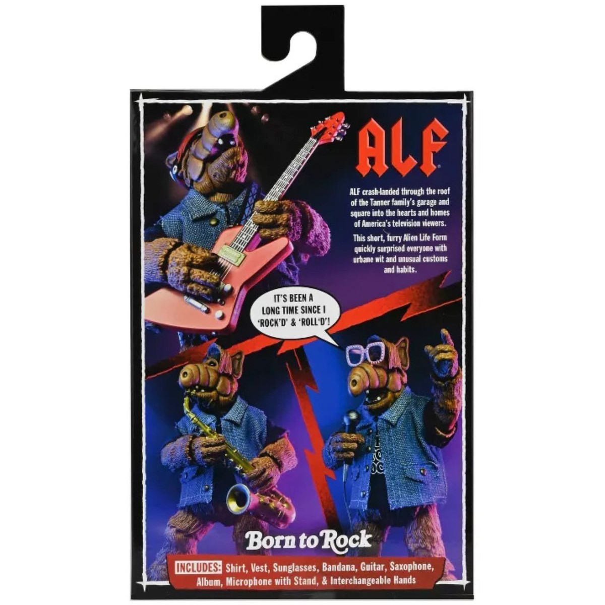Alf Ultimate Born to Rock Alf 7 Inch Action Figure NECA | eBay