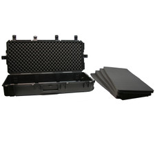 SKB 3I-4217-7B-L 42" X 17" X 8" Watertight Empty Case With Wheels Layered Foam