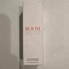 BOOM Nectar Rich Moisturizing Face & Eye Serum 1 Fl Oz NIB