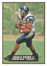 2009 Topps Magic #50 Donald Brown RC UConn Huskies Indianapolis Colts