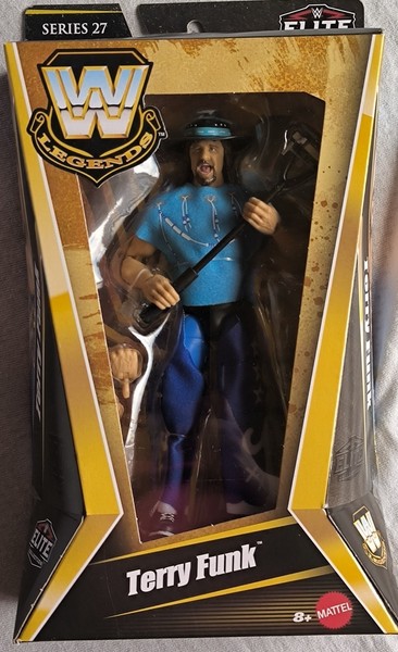 Wwe Mattel Elite Collection Legends Series Nr.27 Terry Funk Neu / Ovp-image